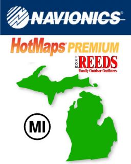 Navionics HotMaps Premium Lake Chip (Michigan Micro SD Card)   MSD 