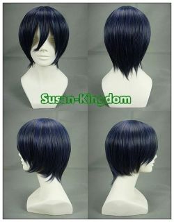    Ciel Phantomhive Short Straight Cosplay Wig Costume party wigs F1H00
