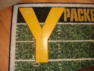 Green Bay Packers   Y from the Ray Nitschke   RING OF HONOR at 