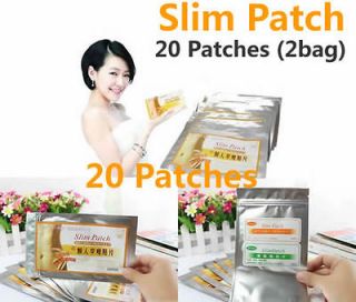 Brand New 20 Patches Weight Loss Diet Patch Slim Trim Patches Burn Fat
