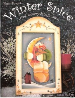 RENEE MULLINS WINTER SPICE PAINT BOOK  BRAND NEW