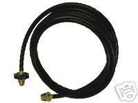 Grill Pro Adapter Propane Hose 1 lb. to 20 lbs 4 Long 80004 Portable 