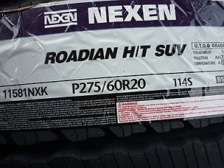 New 275 60 20 Nexen Roadian H/T Tires