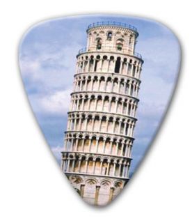 25 GUITAR PICKS   Tower of Pisa Italy Italian European  