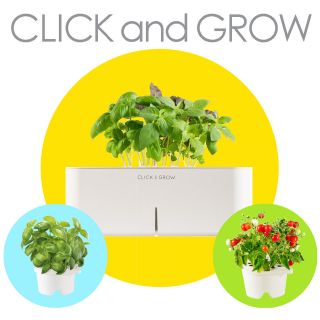 Click and Grow Indoor Self Watering Home Garden Smart Flower 