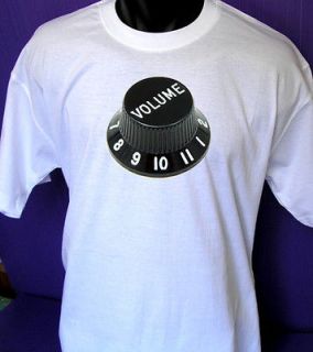 Fender Stratocaster Volume knob T shirt (pa,mix,dj,amp) all size from 