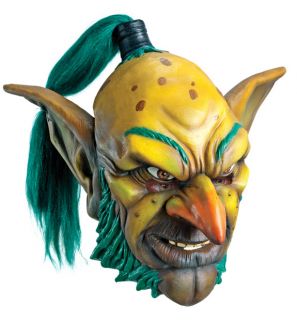 Goblin World Of Warcraft Deluxe Halloween Costume Mask Adult