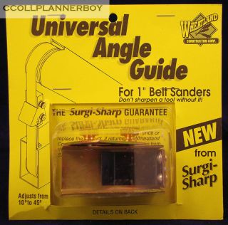   Universal Angle Guide belt sander sharpener tool knife sharpening