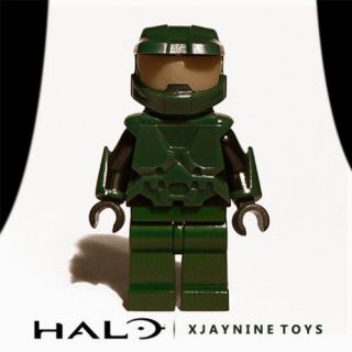 LEGO Custom Halo Reach Master Chief Minifig Star Wars