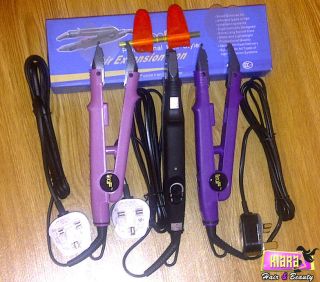 Hair Extension Iron Heat Fusion Connector with Control + Gifts