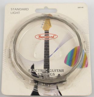 Burswood Electric Guitar Strings & PICK, (Standard Light) EST 41