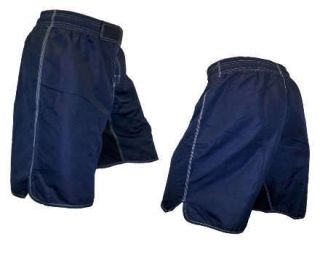 Navy Blue Crossfit Workout Shorts Blank cross fit wicking Short * Blue 