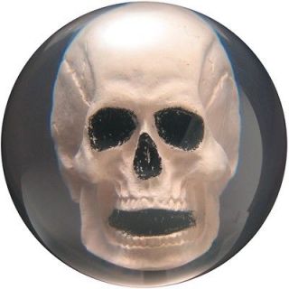 New Clear Skull Cranium Ebonite Optyx Viz A Ball Bowling Ball 15 lbs