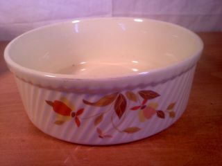 Hall china pottery Jewel T Casserole Dish, vintage