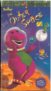 Barney   Barney in Outer Space (VHS, 1998)