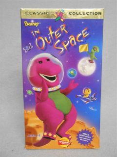barney outer space in VHS Tapes