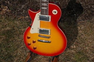 Jay Turser JT200D Cherry Sunburst LP Electric Guitar Left Handed