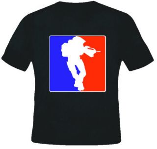 Halo Spartan Logo Gaming T Shirt
