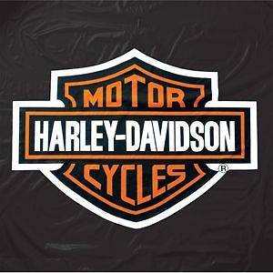 Harley Davidson 8 ft. Black Vinyl Pool Table Cover