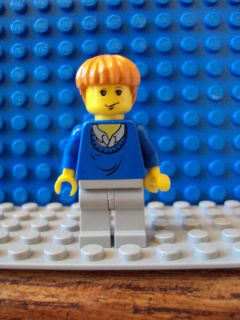 Lego Harry Potter Minifig ~ Ron Weasley Blue Sweater From Sets 4708 