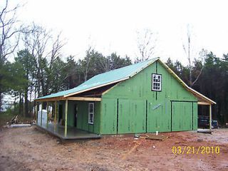 2048 SF 32 x 64 INSULATED KIT home VALUE steel $1000 dn Soy foam DIY 