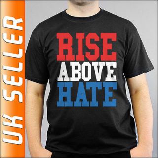 WWE John Cena Rise Above Hate Black T shirt Adults and Children Sizes
