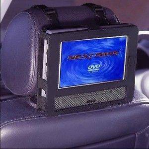 Car headrest mount for 9 normal portable DVD player