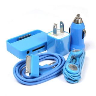 Newly listed Car Charger+USB Data Cable+US Charger+Headse​t+Dock For 