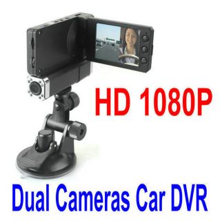 7LTPS Full HD Dual Cameras 1080P Car DVR Night Vision 140 degree Car 