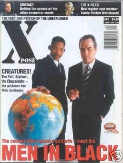 Xpose #13 Men In Black/Contact/​X Files/The Jersey Devil/Abominab 