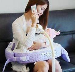 Hands Free Baby Feeding Bottle Holder (safety more than Feeding Pillow 