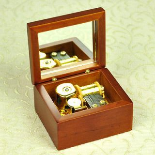 Happy Birthday to You Wind up Music Box from Sankyo Musical Movement