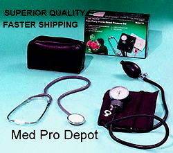 BRAND NEW ADULT BP CUFF Blood Pressure KIT with MATCHING SEPARATE 