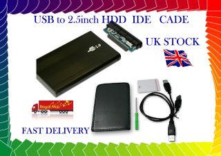 IDE ATA PATA To USB Hard Drive Enclosure Caddy Case