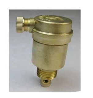BRASS AUTOMATIC HOT WATER AIR VENT HEATING VALVE
