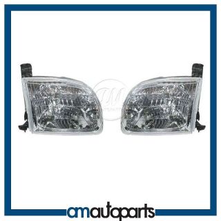 Toyota Pickup Truck Tundra Headlamps Headlights Left LH & Right RH 
