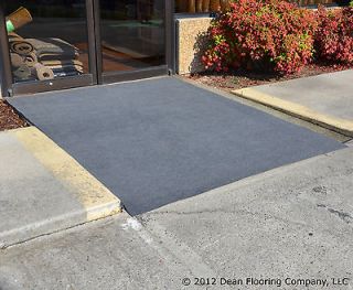 Indoor/Outdoor Steel Gray Area Rug/Carpet 6x10 with Marine Backing
