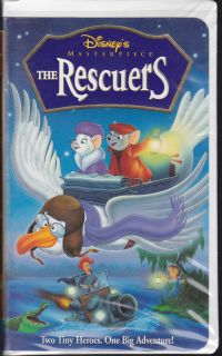 Disneys Masterpiece The Rescuers (1998 VHS VCR Tape)