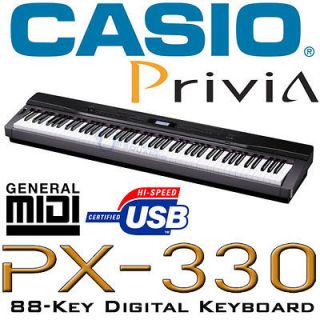 Casio PX 330 PX330 Privia Digital Keyboard Piano