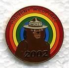 Smokey Bear Forest Service Annual Fire Lapel Pin 2002