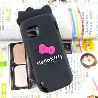   hello kitty BOWKNOT Silicone Case Cover For Nokia Xpressmusic 5800