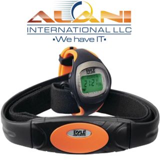 PYLE PHRM34 Heart Rate Monitor Watch Orange New