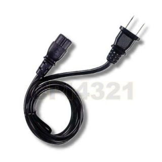 US 2 prong Power Cord for SONY PS2 Playstation PS3 slim