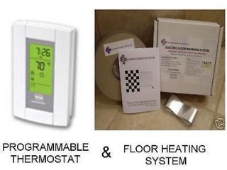   Electric Floor Heat Tile Radiant Warm Heated with Digital Thermostat