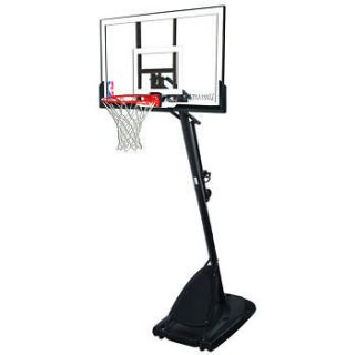 Spalding 54 Acrylic Portable Basketball System (66365) Officially NBA 