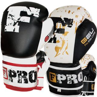 Boxing Sparring Gloves MMA UFC Fight Punching Bag Mitts Rex Leather 12 
