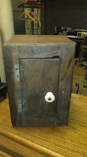 Antique Primitive Cupboard/Medicine Cabinet Box/Apothecary 