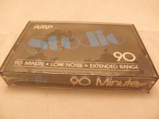 Vintage AMP STUDIO AGFA 90 Cassette Tape normal position 120 NOS 