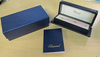 Pink & Gold Chopard 95/8109 Ball Point Pen Andante 10,5 CM Case, Box 