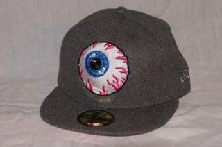 New Era Mishka KEEP WATCH eye cap hat 7 1/2 WOOL MNWKA 59Fifty Fitted 